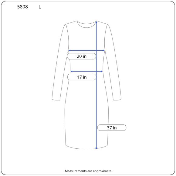 Max Studio Plaid Tweed Style Dress - Women's Size Large - Picture 5 of 5